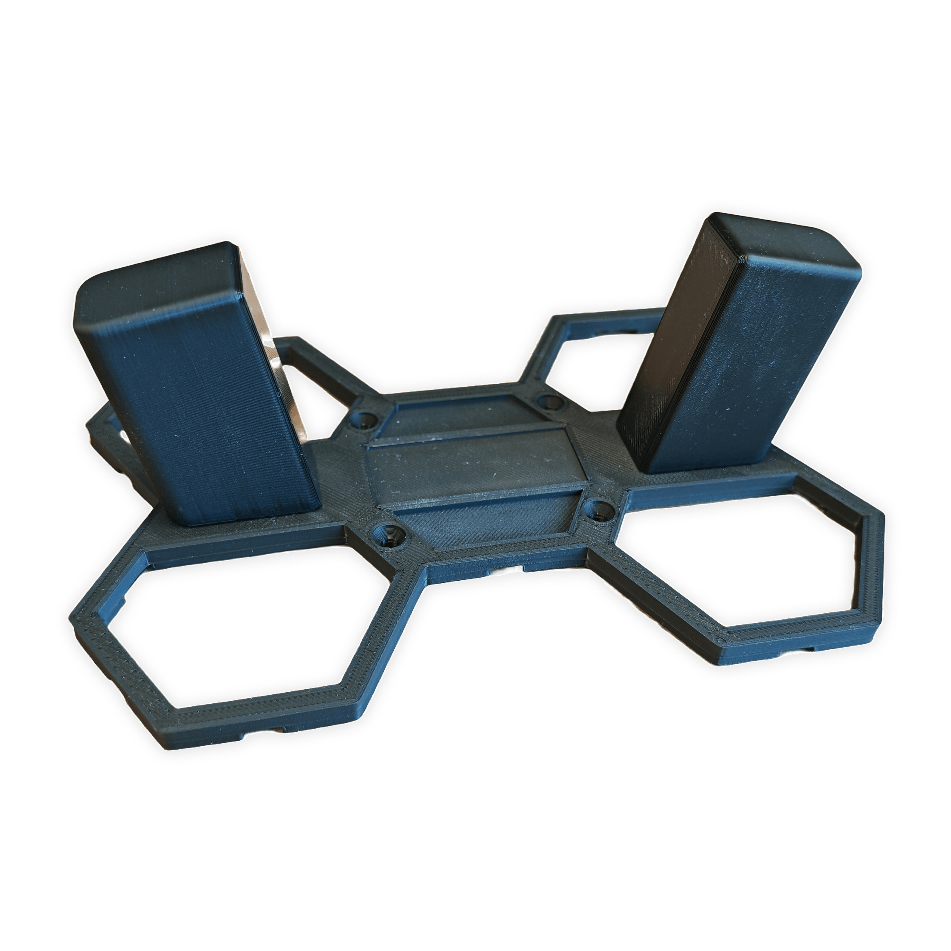 Modulární 3D tištěný dvojitý stojánek na pistole